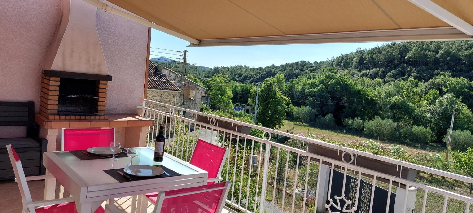 Prades-sur-Vernazobre Lenga Doc 빌라 외부 사진